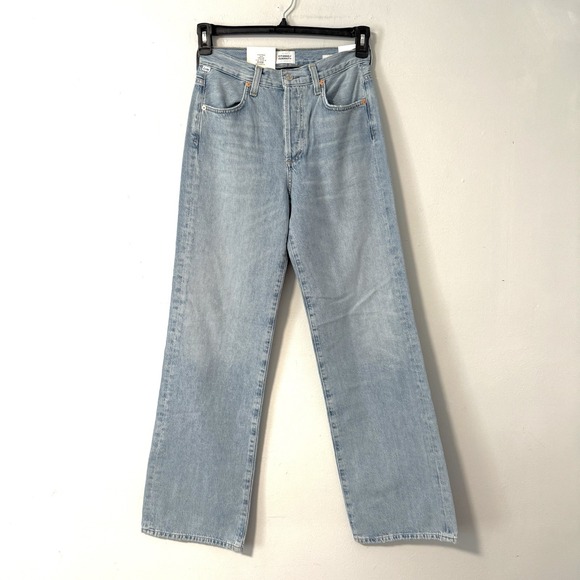 Citizens of Humanity Annina High Rise Wide Leg Trouser Jean in Tularosa 25 x 33 - Picture 5 of 15